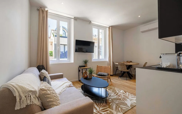 Nice Decorated Apartment - Near Croisette - 1br/4p