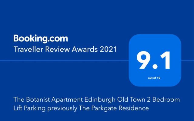 The Botanist Apartment Edinburgh Old Town 2 Bedroom Lift Parking previously The Parkgate Residence