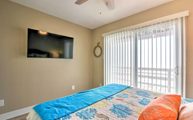 Beachfront Galveston Oasis: Balconies, Ocean View!