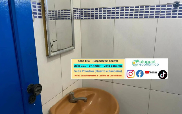 Cabo Frio - Hospedagem Central - Aluguel Economico