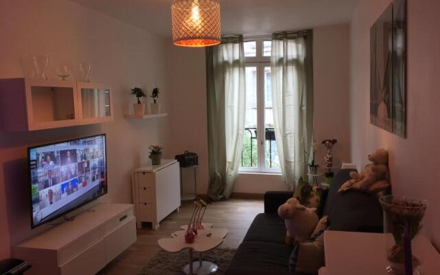 Studio *** Centre DIEPPE , 2 personnes proche chateau et plage