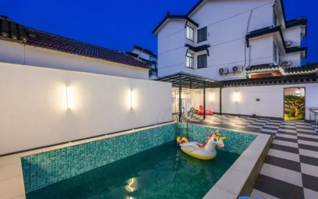 Suzhou Hongyun Fruit Homestay（xishandaojingqudian) – Pool – Suzhou