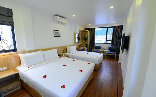 Blue Hanoi Inn Luxury Hotel – Guest Rooms – Hanoi