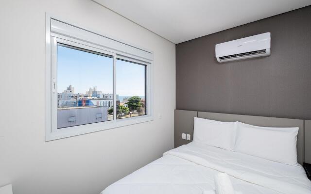 Apto moderno c/churrasqueira nos Ingleses RMA402