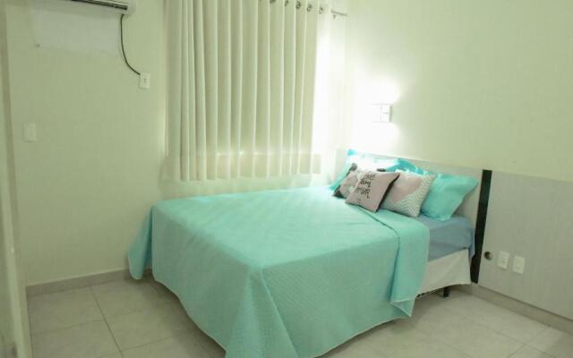 Flat residencial c lazer completo em Caldas Novas