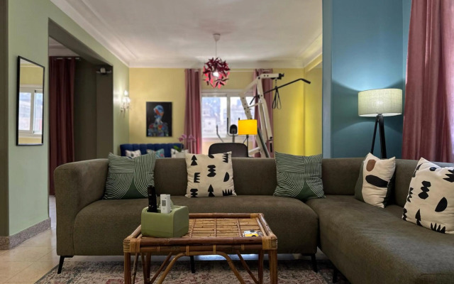 Spacious 3-Bedroom Fully-Furnished Apt in Nasr City