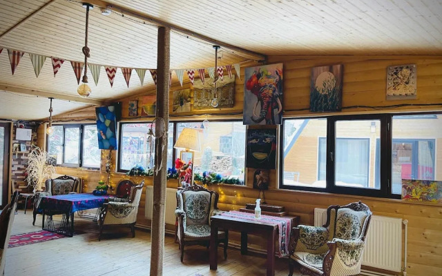 Wooden Huts in Mestia