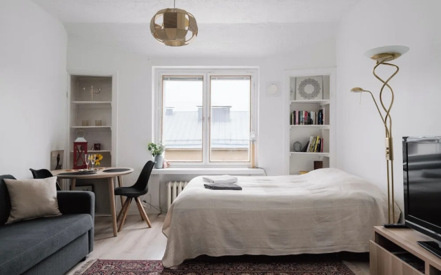 Renovated Top Floor Studio in Kallio