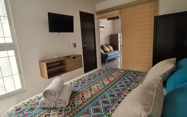 Moderno depa con terraza y vista extraordinaria