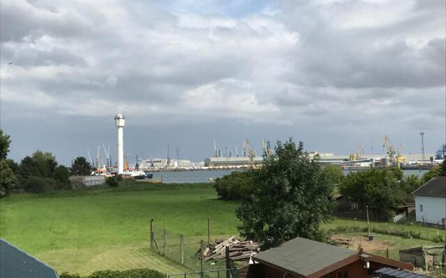 Ferienwohnung mit Warnowblick