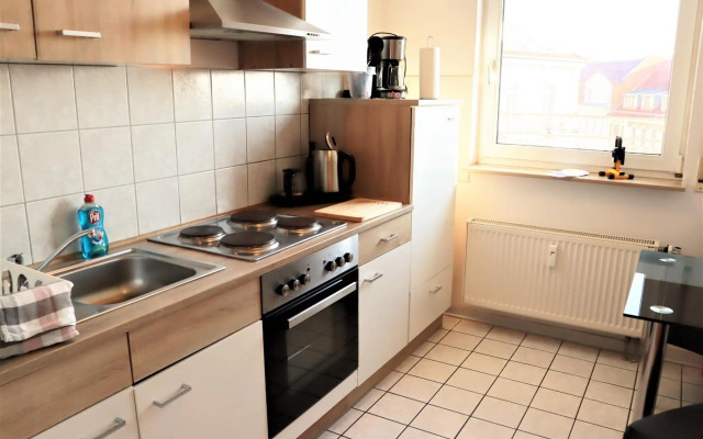 Exklusive Wohnung mit Dachterrasse in Schleußig