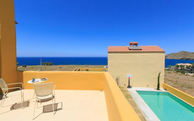 Villa Liakada Large Private Pool Walk to Beach Sea Views A C Wifi Car Not Required - 2081