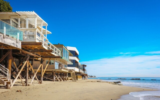 Beachfront Malibu House by RedAwning
