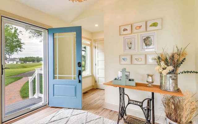 Waterfront Maryland Vacation Home: Private Beach!