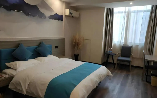 GreenTree Inn Wuxi Huishan District Taihu Huanle Garden Qianqiao Express Hotel – Guest Rooms – Wuxi