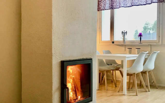 Townhouse - 1bdr-Sauna-Fireplace - close to Santa Claus Village