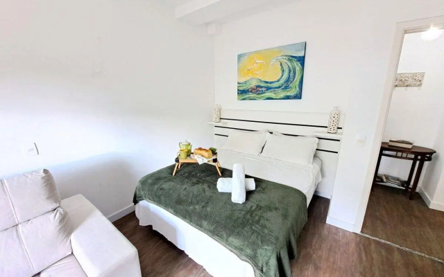 Apartamento Charmoso com Lareira