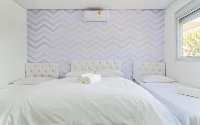 Apto C/churraq a 400m da Praia nos Ingleses Mdr102