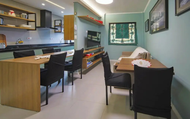 Apto pet Friendly com Garagem a 100m do mar