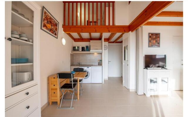 Superbe appartement T1 duplex,vue mer