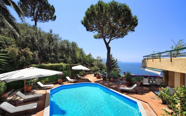 Villa Pisani Piscina Giardino Terrazzi Panoramici Su Capri