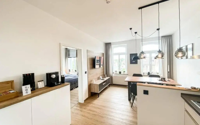 Luxus-Apartment in Leipzig mit Privat-Parkplatz