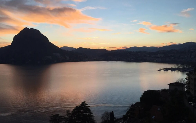 Lugano at Your Feet From Castagnola Condo