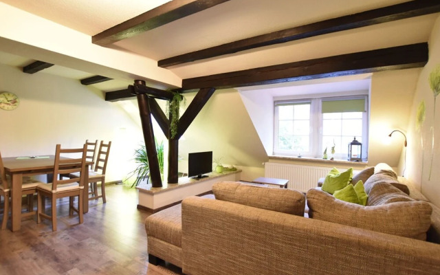 Pretty Apartment in Country House in Grundshagen With Garden