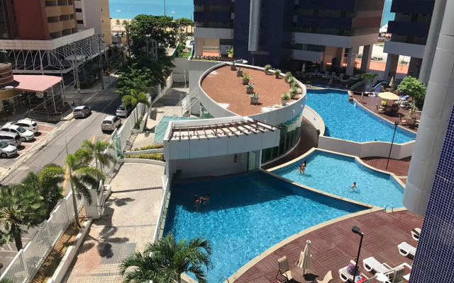 Beira Mar Apto 16º andar Luxo 2 quartos