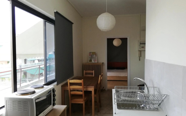 5th floor apartment with city view