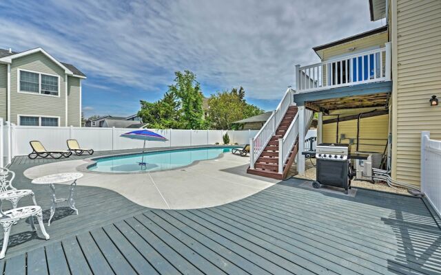 Seaside Wildwood Haven: Walk to Boardwalk/beach!