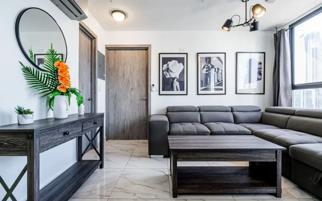 w Brilliant 1BR w Beautiful View in Calle 50