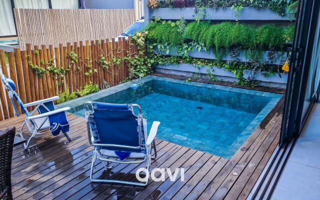 Qavi - Bangalô com piscina #FontesDaPipa13