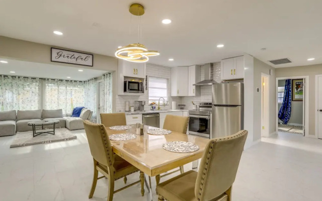 Updated Clearwater Vacation Rental in Central Spot