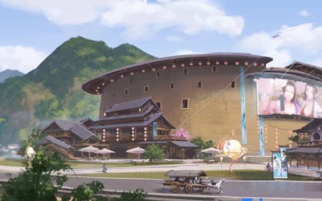 Yongding Tulou Xiangxu Tianya Mingyue Dao immersive Theater Theme B&B – Outside – Longyan