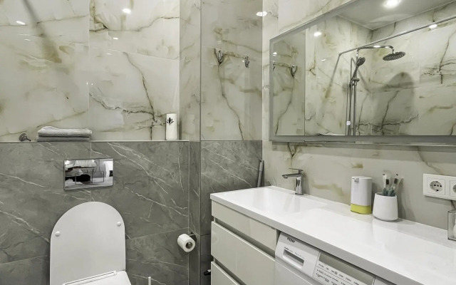 Studio apartment on Dmitry Mendeleev street 2k2
