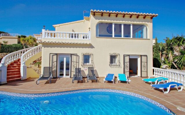 Jean - sea view villa with private pool in Benitachel