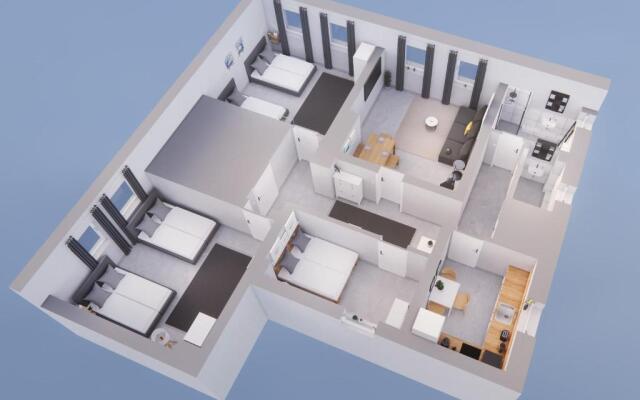 Hamburg Altona - 3 Bedrooms for up to 10