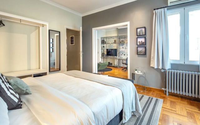 UPSTREET Superb 1BD Apt-Heart of Kolonaki