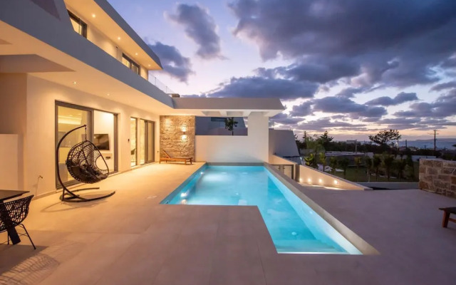 Aethra Deluxe Villa With Pool 700m From Beach