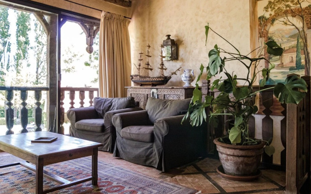 Ritzy Mansion in Sourzac With Tennis Court, Pool & Gym