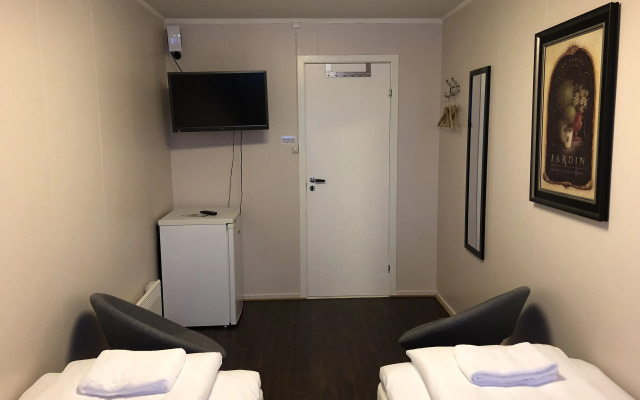 Midnattsol rom og hytter