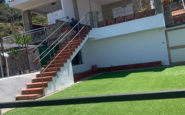 Sfondo Blu Villa sul mare