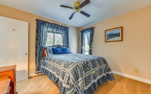 Lakefront Troutman Home w/ Private Dock & Slip!