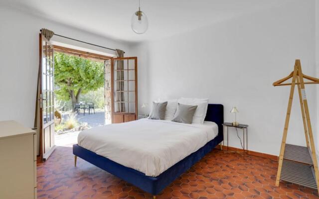 Tranquil 5-Bedroom Stone Villa with Private Pool