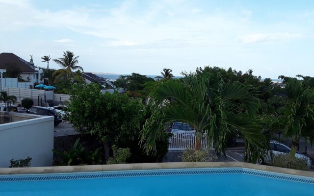 Villa With 3 Bedrooms in Saint Martin, With Wonderful sea View, Private Pool, Enclosed Garden - 2 km From the Beach