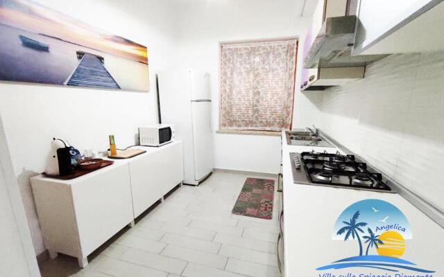 Villa sulla Spiaggia Diamante