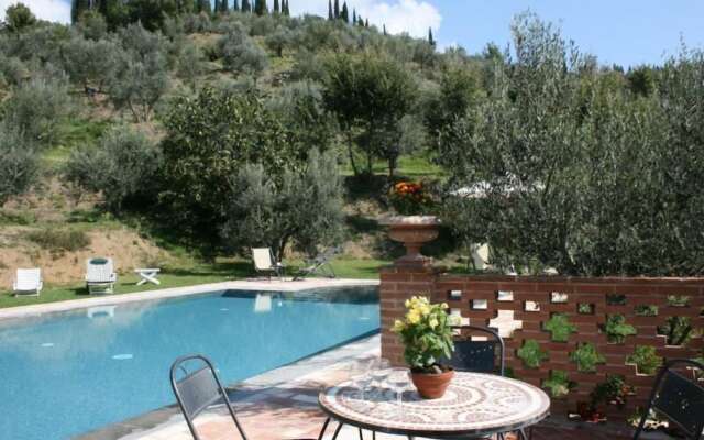 Wonderful Private Villa With Wifi, Private Pool, TV, Terrace, Pets Allowed, Parking, Close to Arezzo