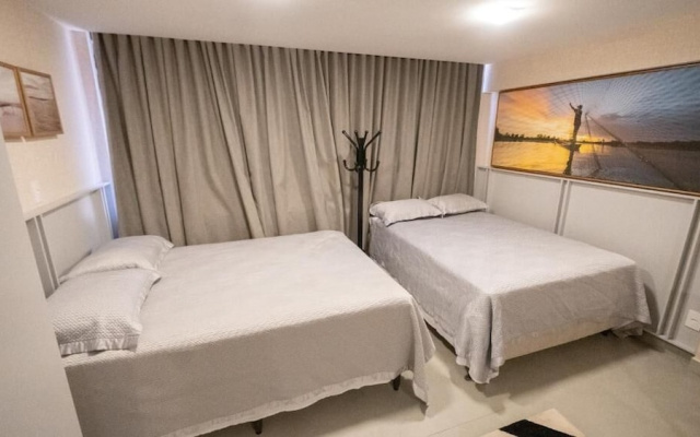 Flat 303-FM20 na praia de Cabo Branco
