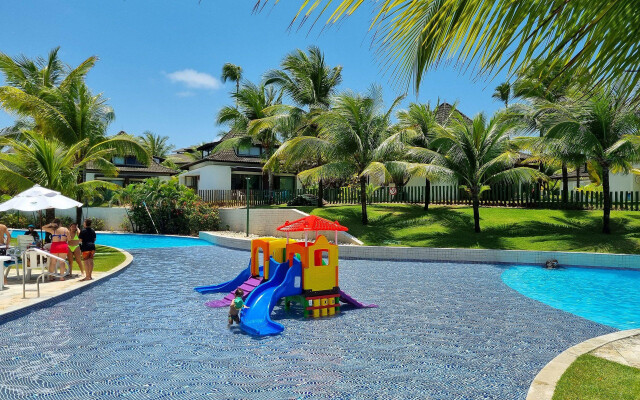 Flat ou Bangalo Luxo Beach Class Beira Mar Muro Alto
